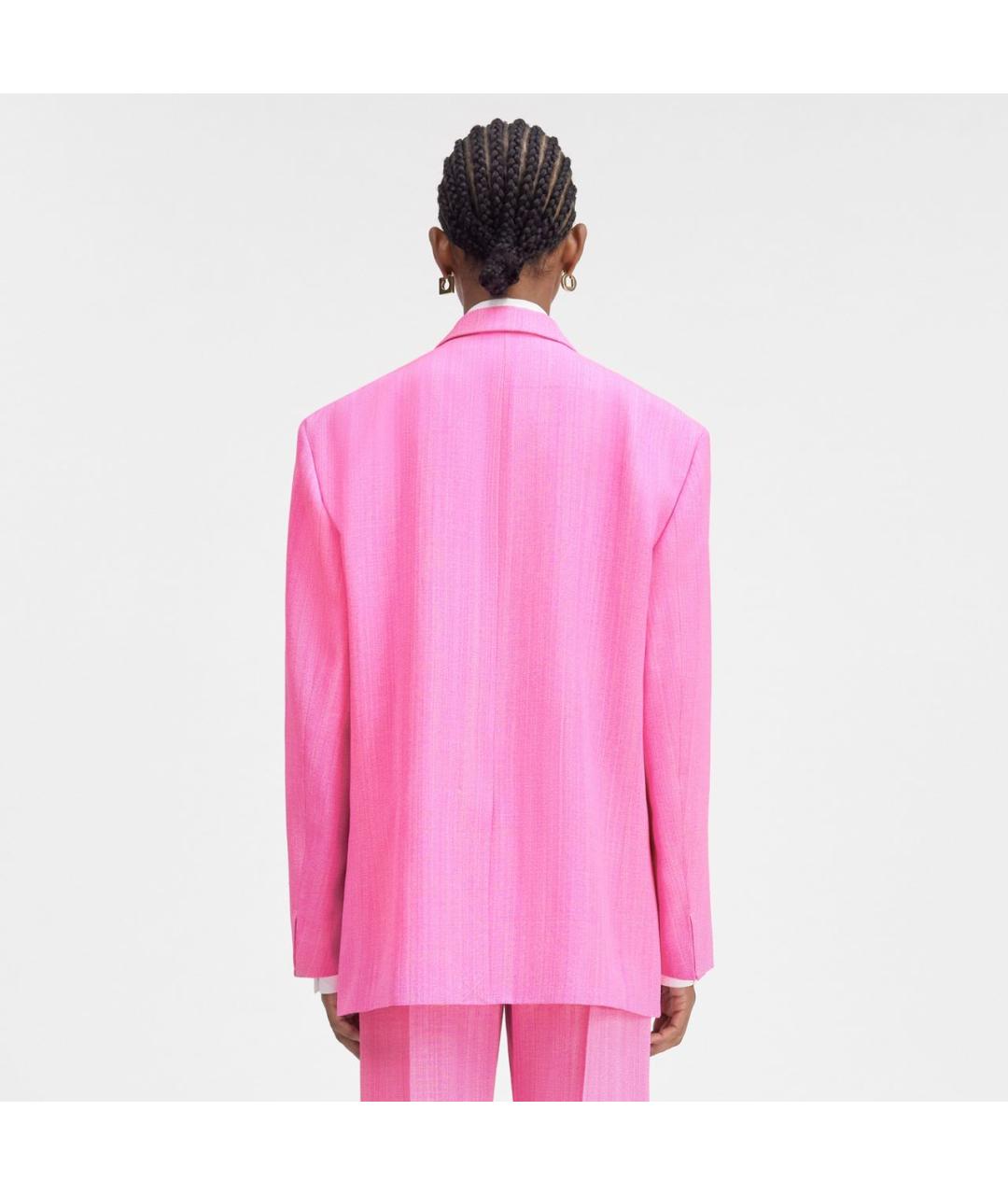 JACQUEMUS Фуксия вискозный жакет/пиджак, фото 2