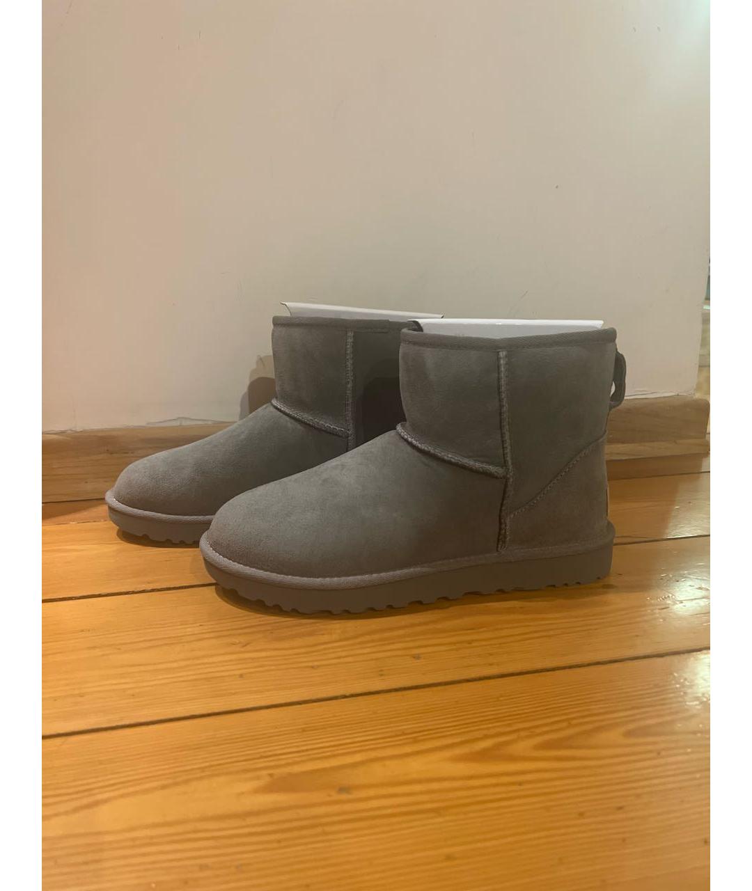 UGG AUSTRALIA Бежевые ботинки, фото 5