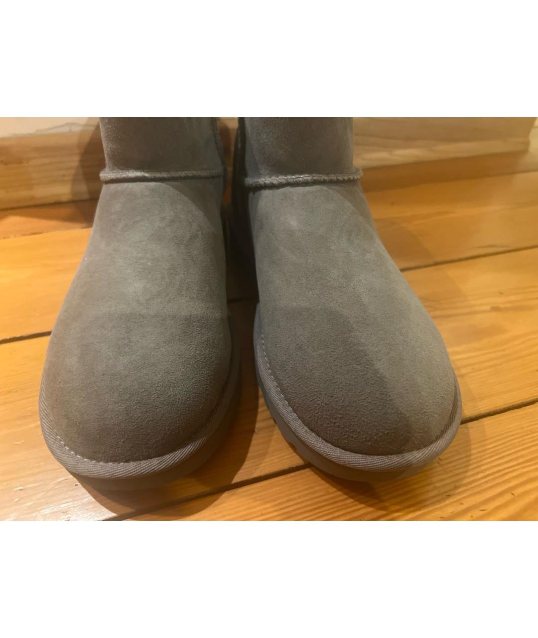 UGG AUSTRALIA Бежевые ботинки, фото 3