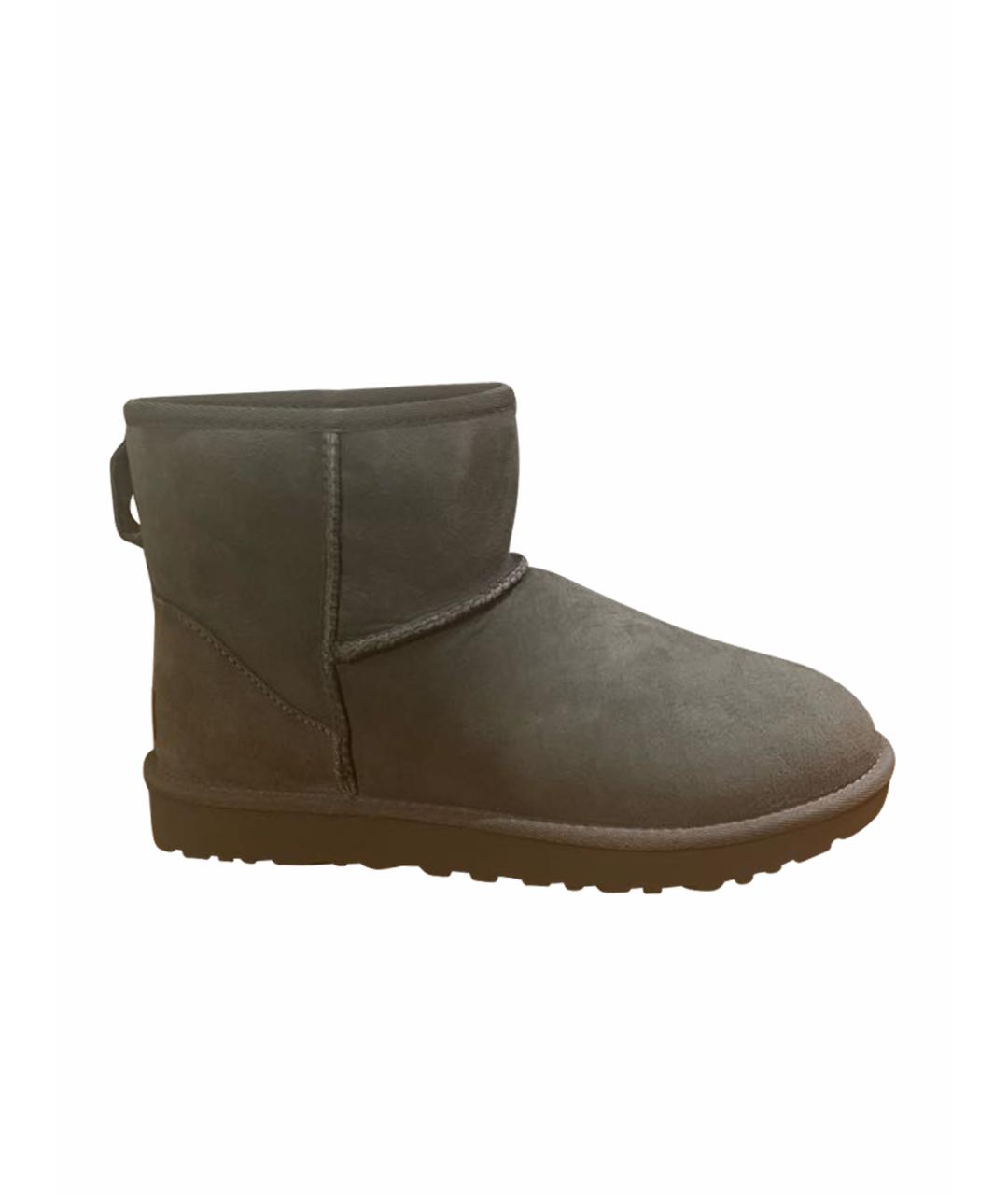 UGG AUSTRALIA Бежевые ботинки, фото 1