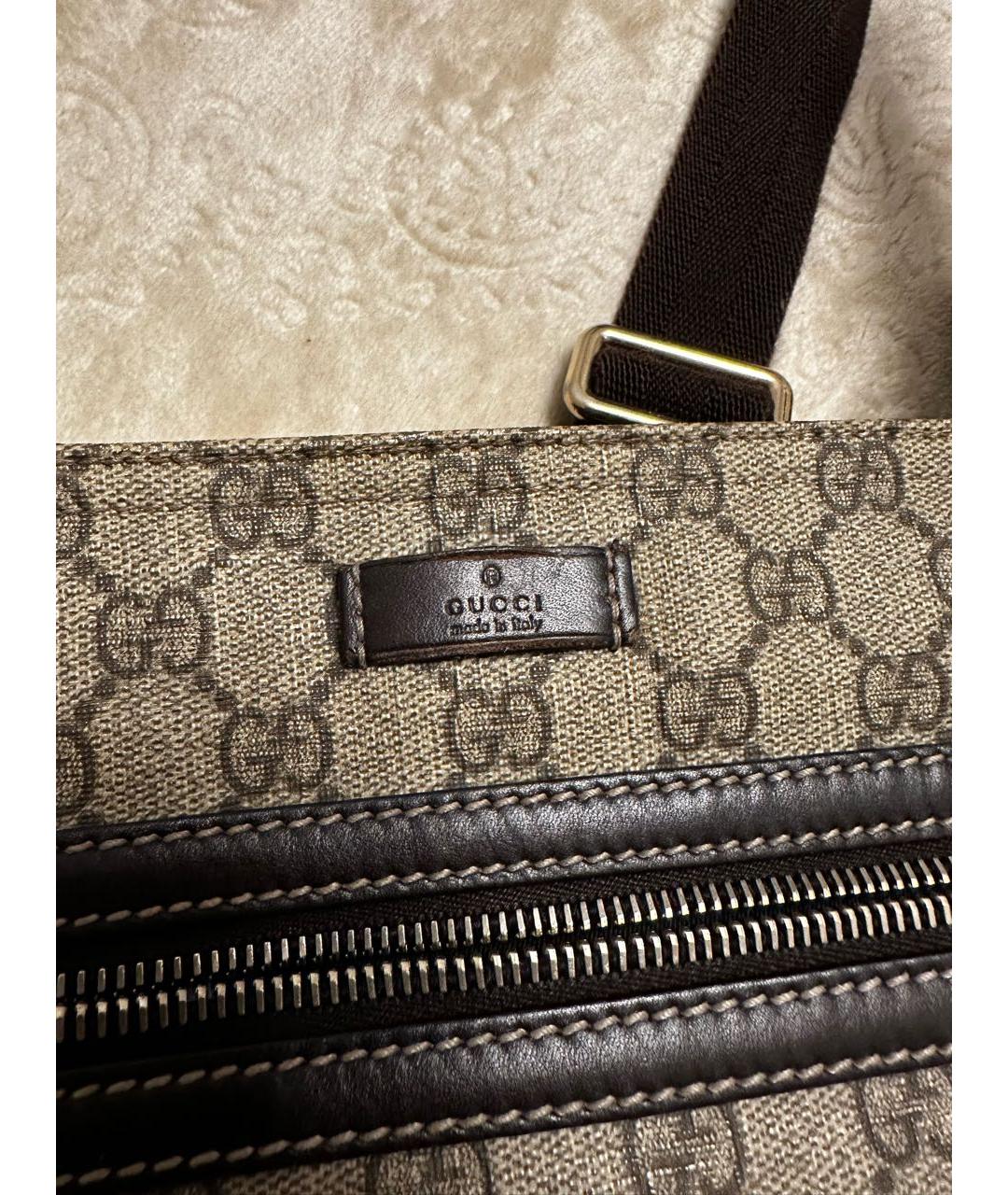GUCCI Мульти кожаная барсетка, фото 6
