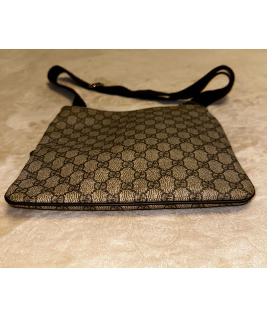 GUCCI Мульти кожаная барсетка, фото 5