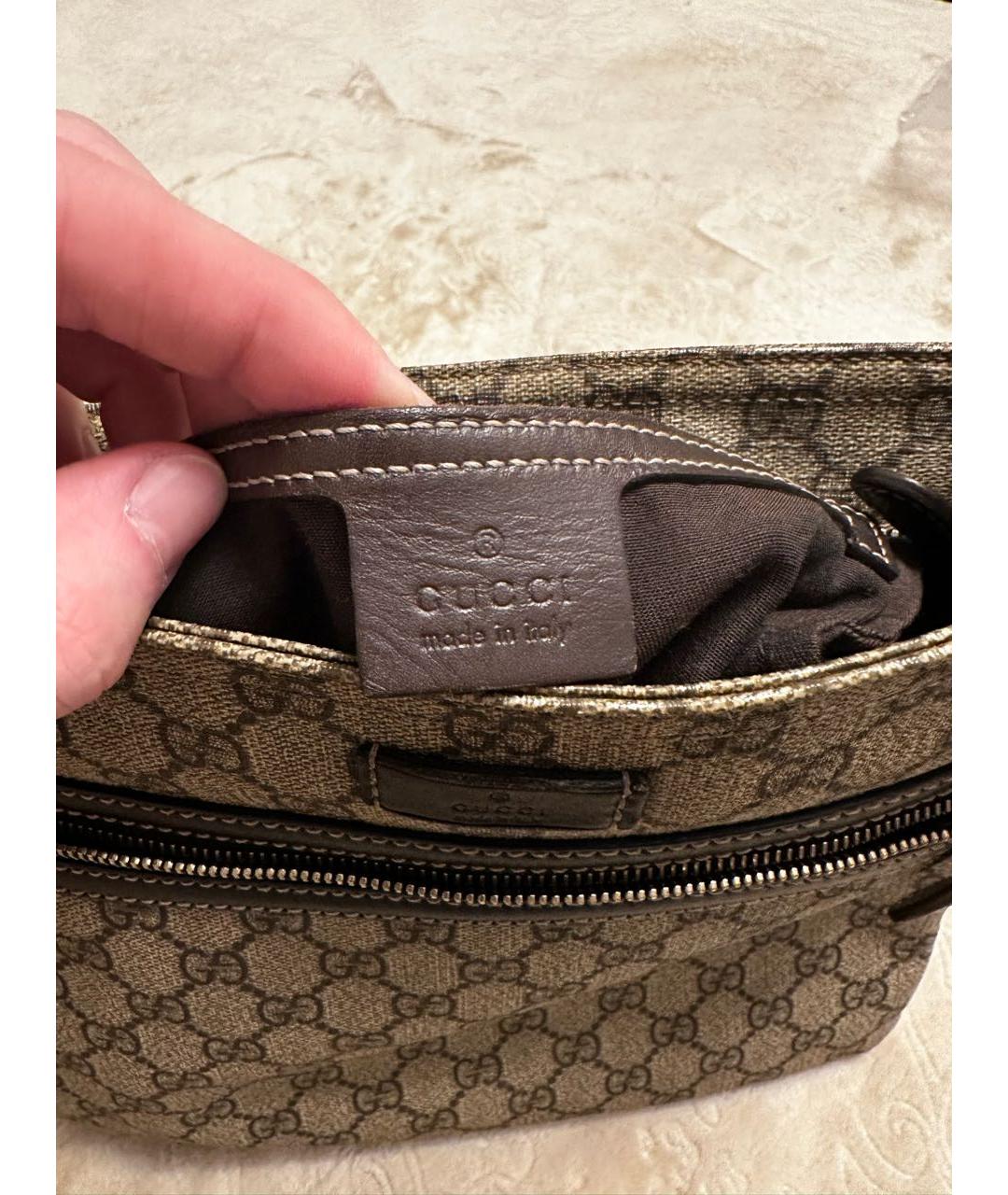 GUCCI Мульти кожаная барсетка, фото 4