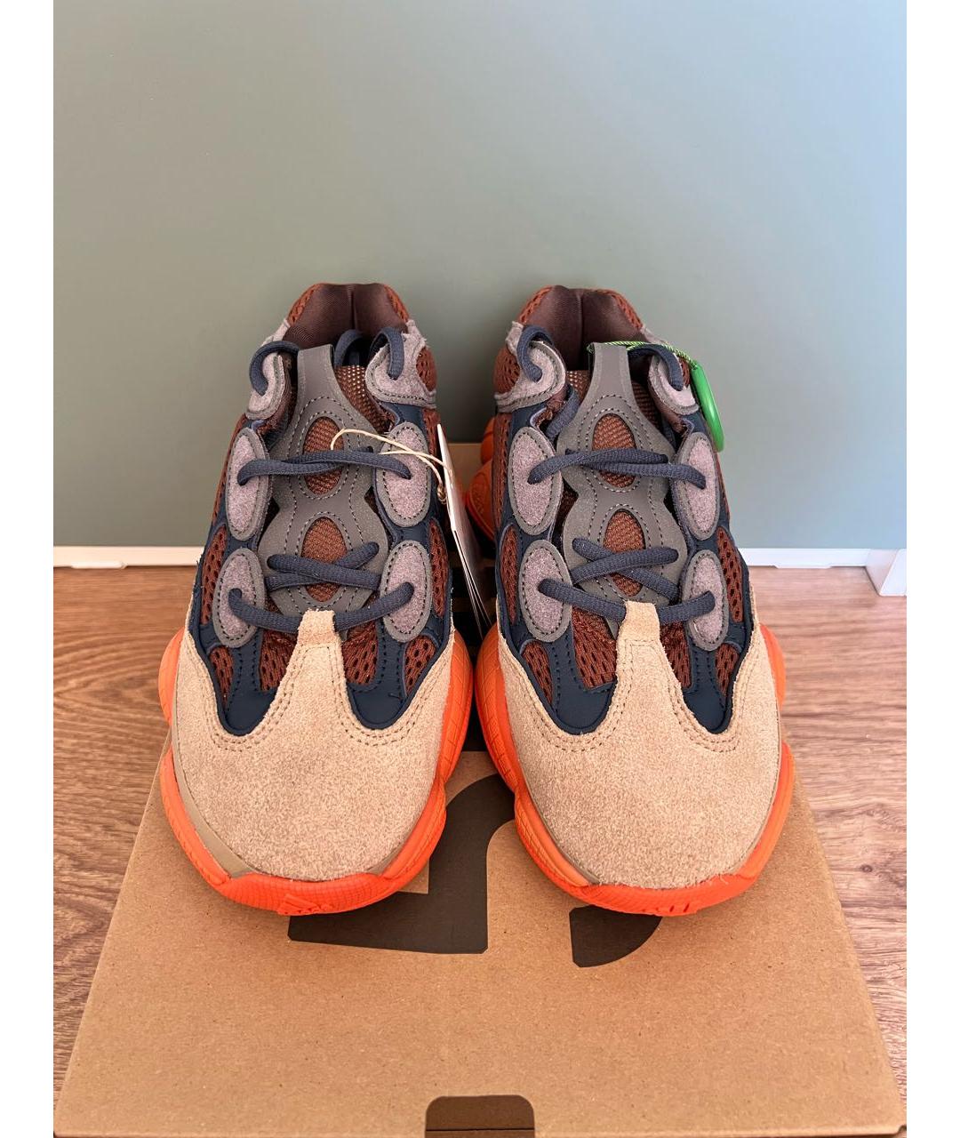ADIDAS YEEZY Замшевые кроссовки, фото 2