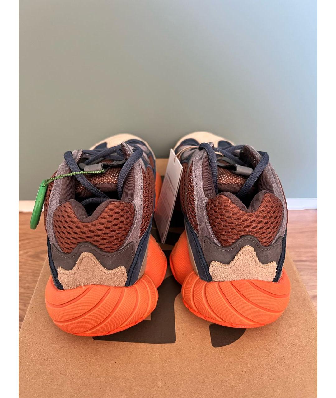 ADIDAS YEEZY Замшевые кроссовки, фото 4