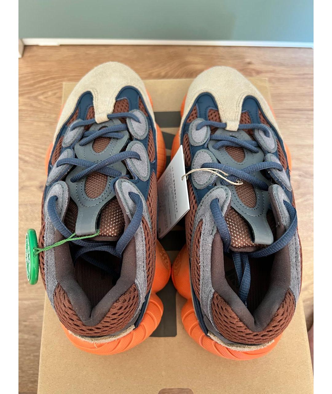ADIDAS YEEZY Замшевые кроссовки, фото 3