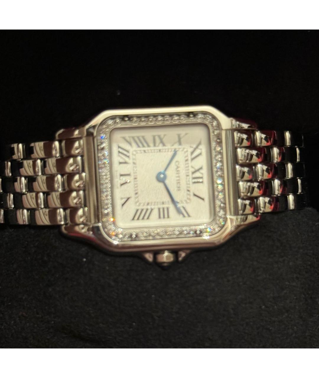 CARTIER Белые часы, фото 4