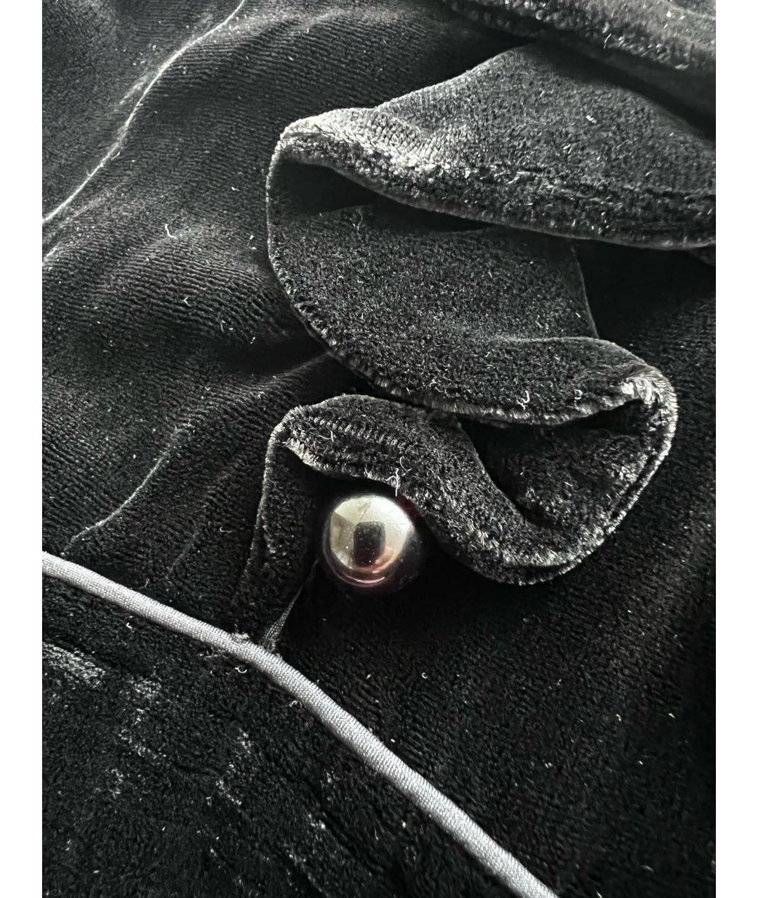 MARC JACOBS Черное бархатное коктейльное платье, фото 5