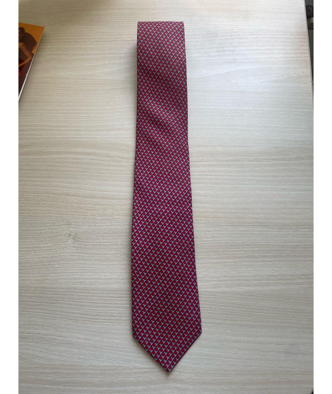 HERMES PRE-OWNED Мульти шелковый галстук, фото 7