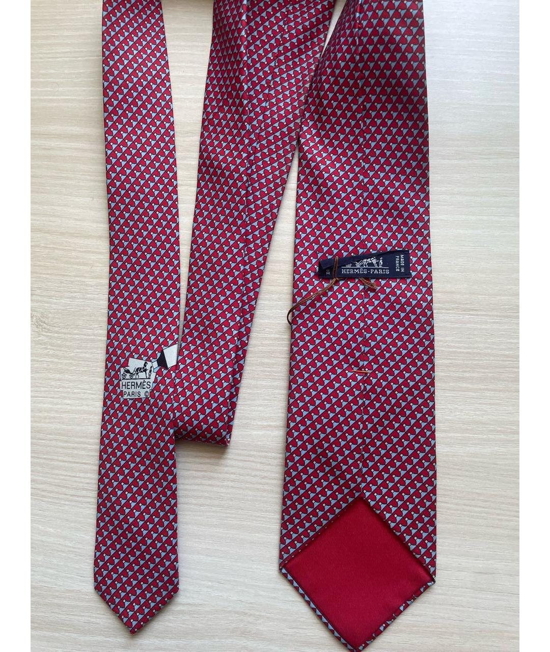 HERMES PRE-OWNED Мульти шелковый галстук, фото 3
