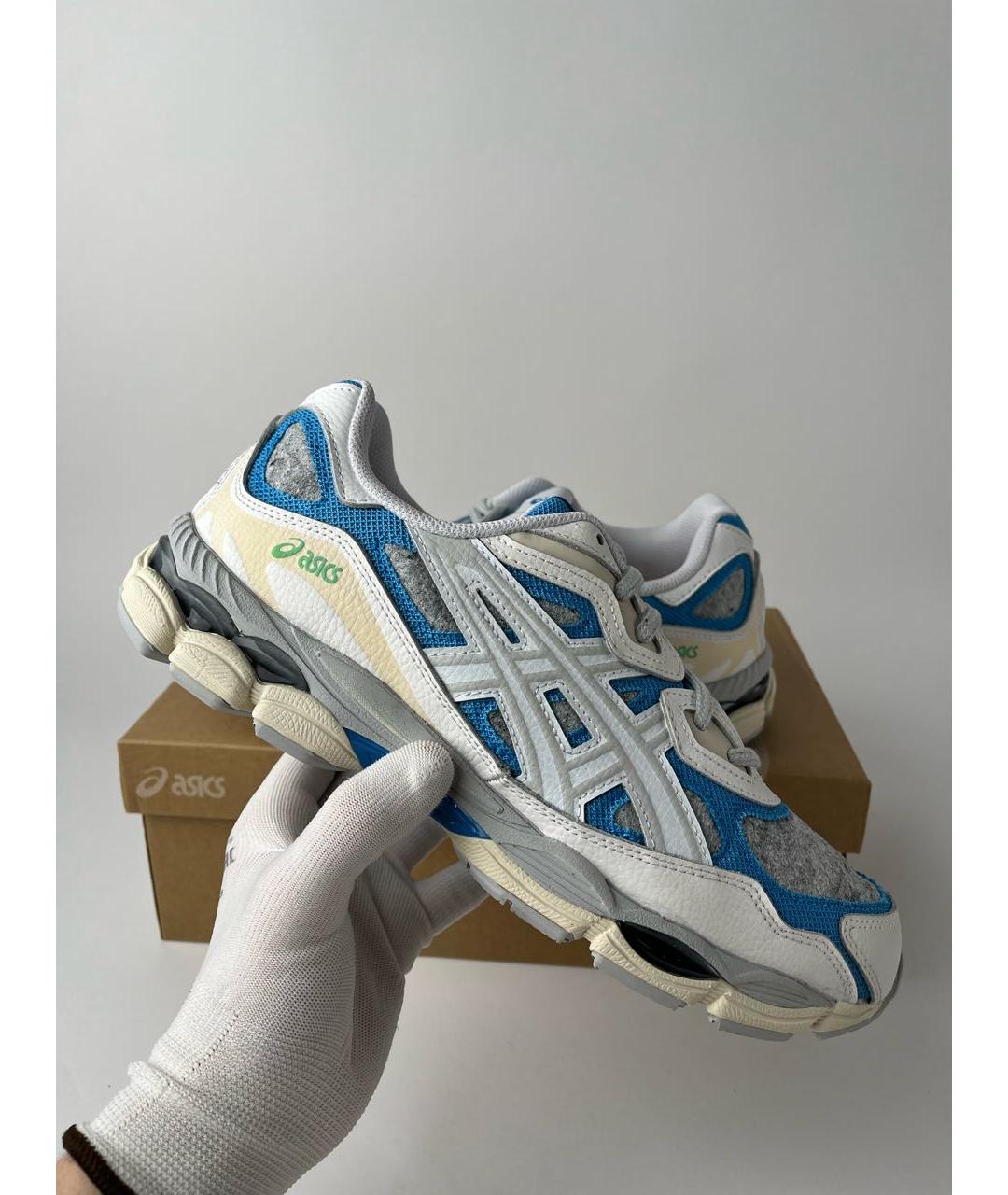 ASICS Голубые низкие кроссовки / кеды, фото 5