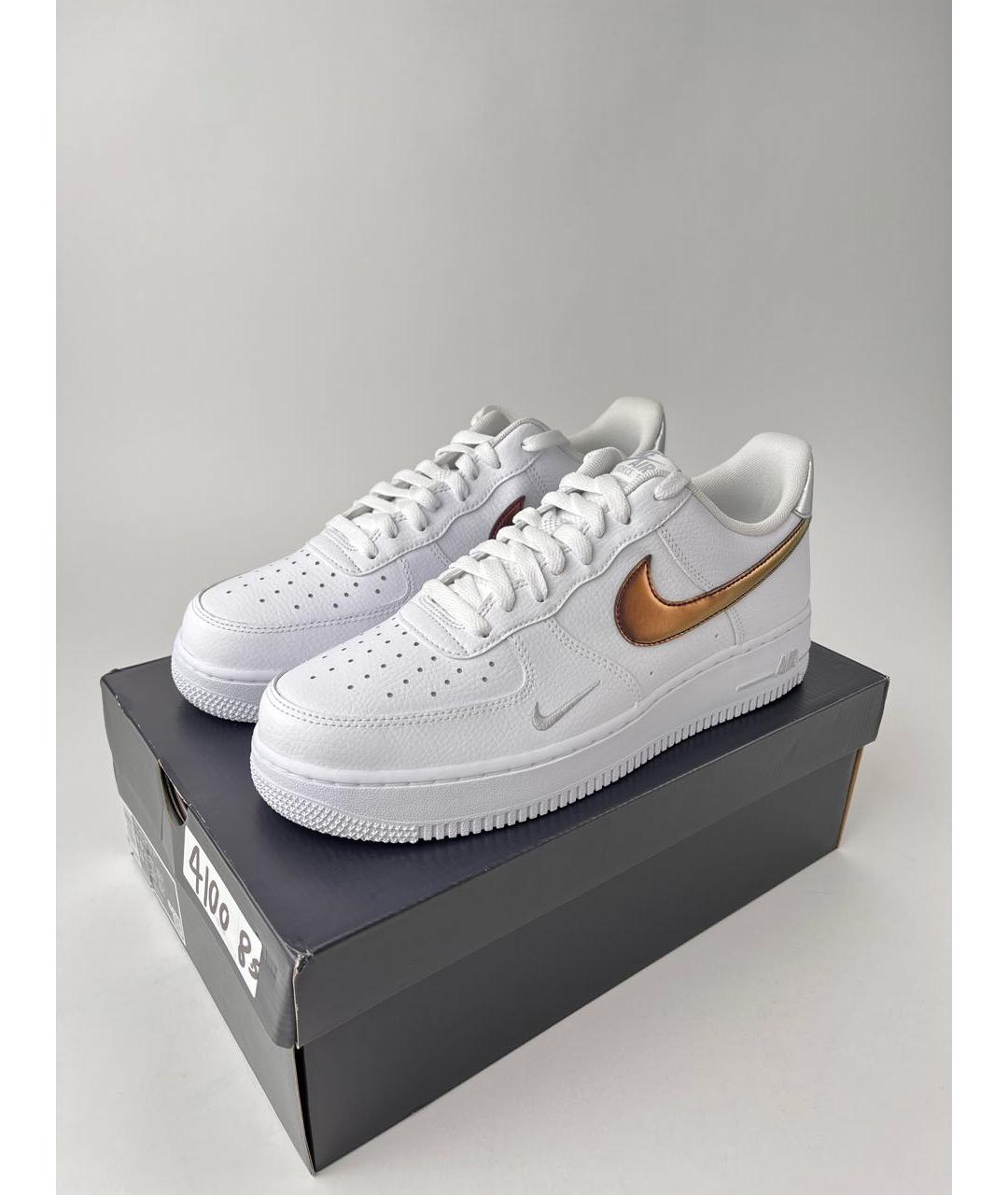 NIKE Белые низкие кроссовки / кеды, фото 2