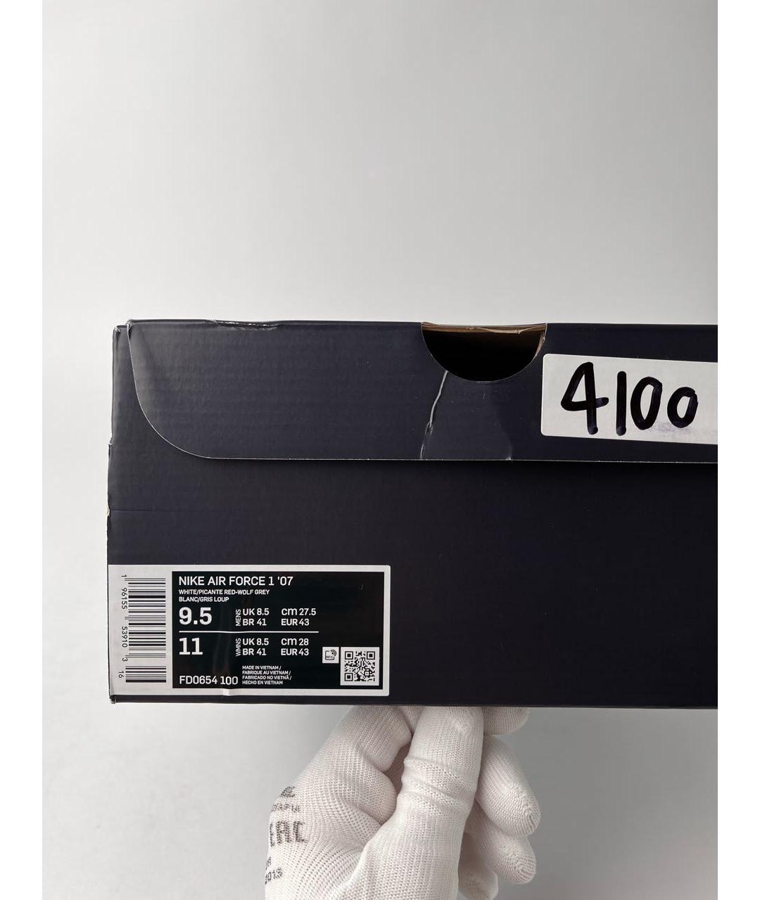 NIKE Белые низкие кроссовки / кеды, фото 6