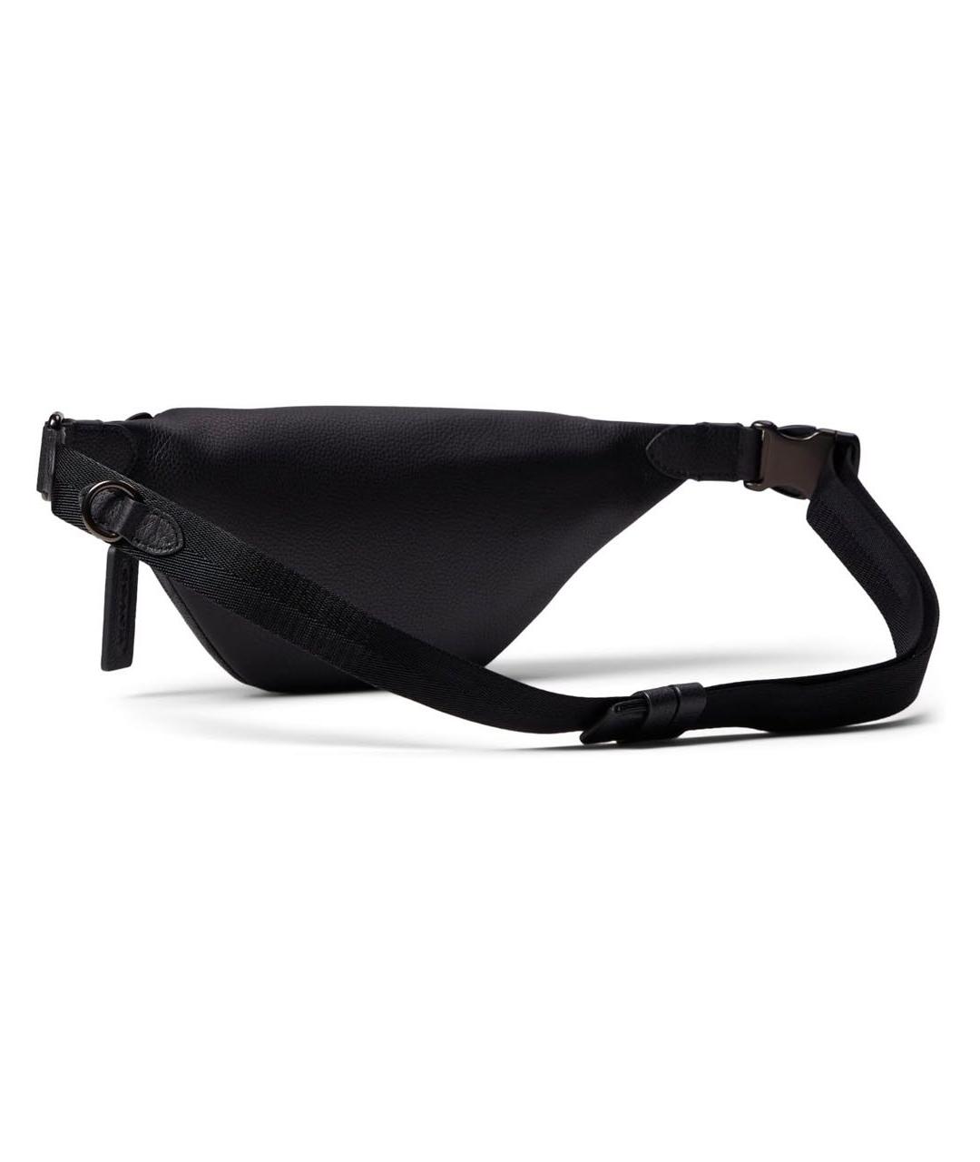 COACH Антрацитовая поясная сумка, фото 2