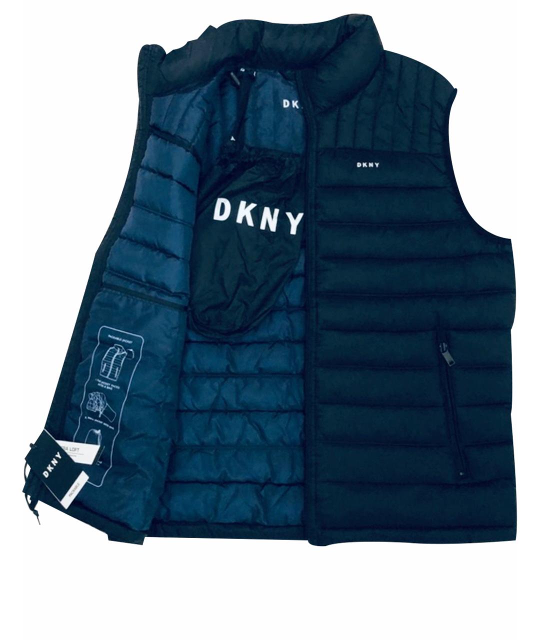 DKNY Темно-синий жилет, фото 1