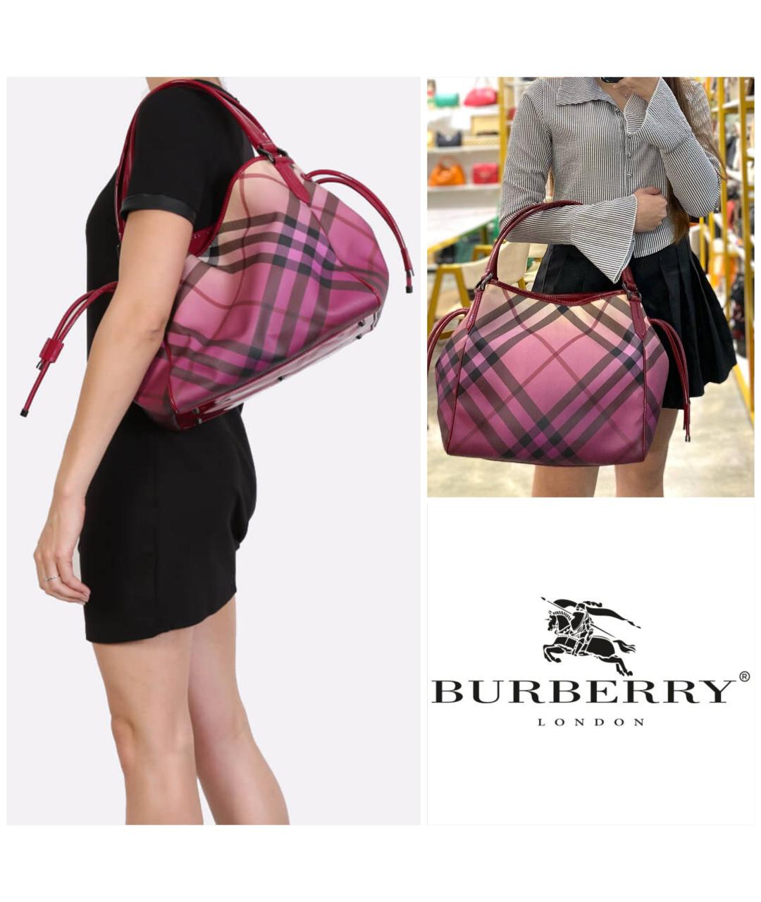 BURBERRY Мульти сумка тоут, фото 3