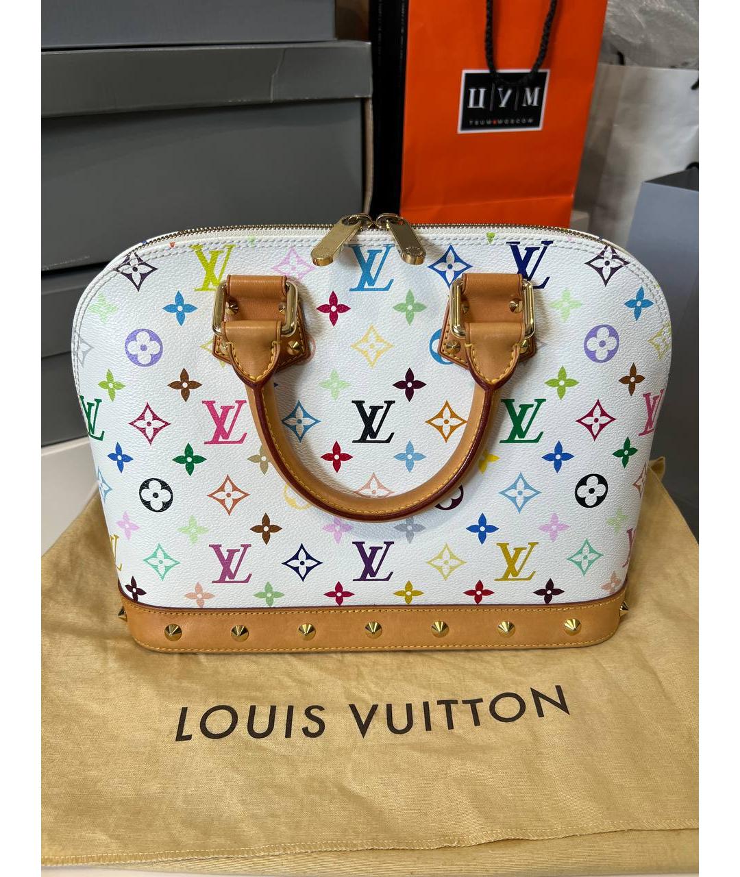 LOUIS VUITTON PRE-OWNED Мульти кожаная сумка с короткими ручками, фото 9