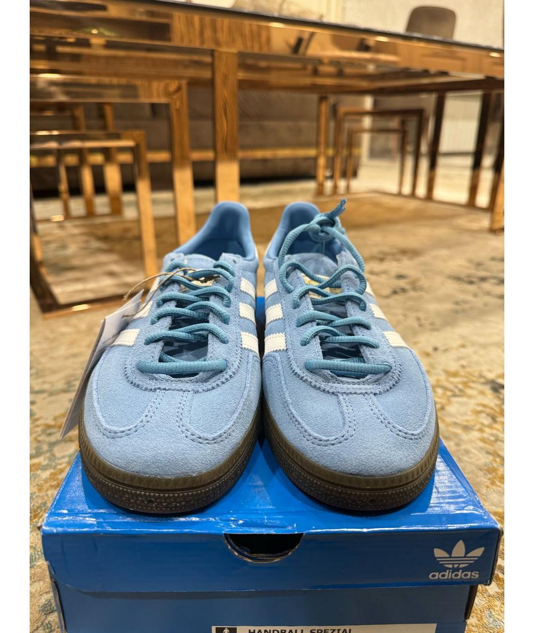 ADIDAS Голубые кеды, фото 3