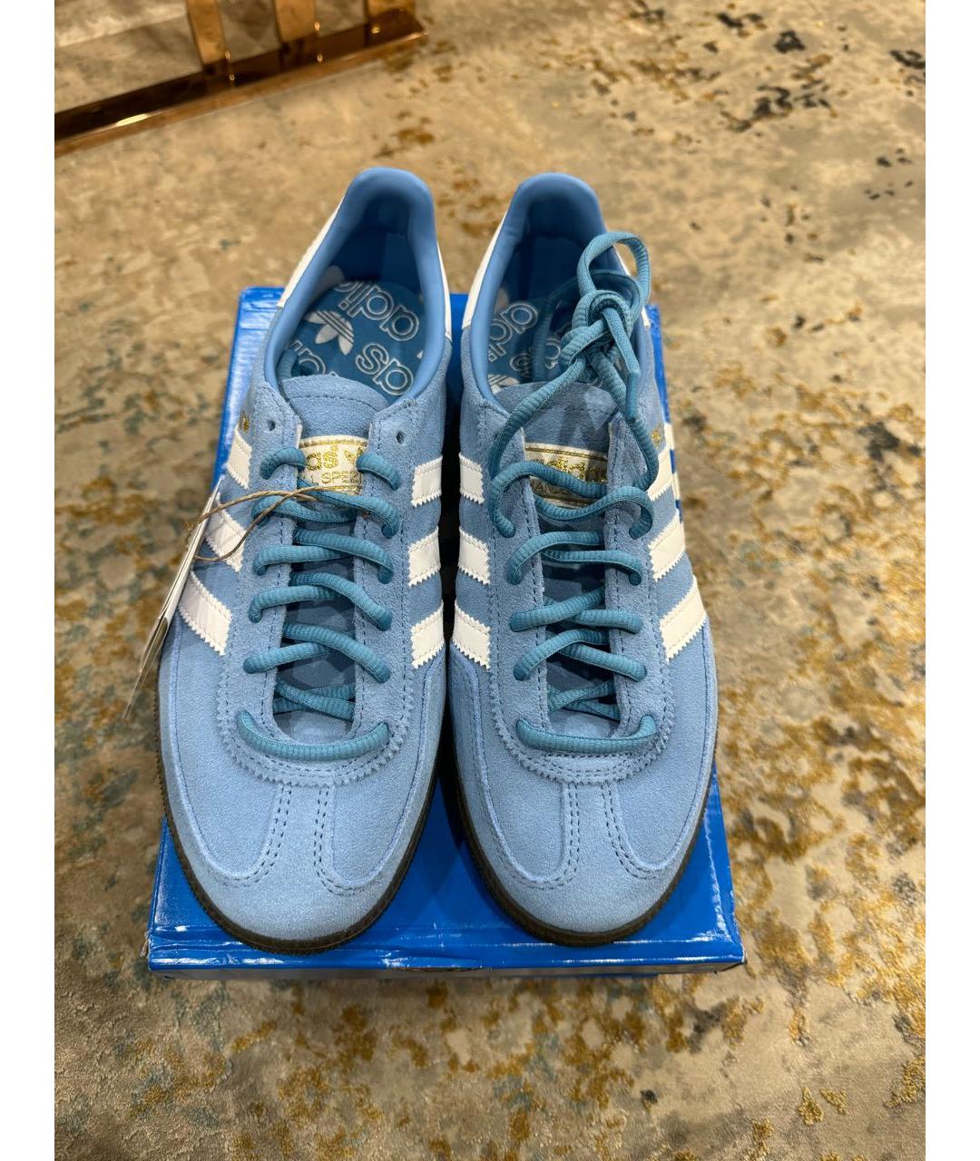 ADIDAS Голубые кеды, фото 2