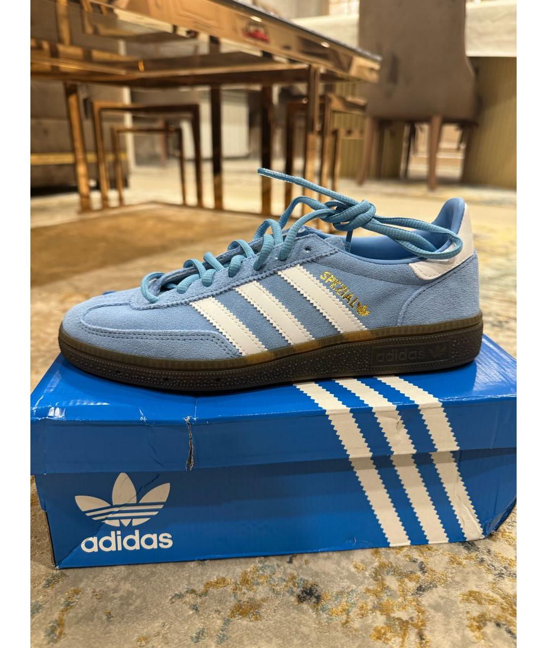 ADIDAS Голубые кеды, фото 6