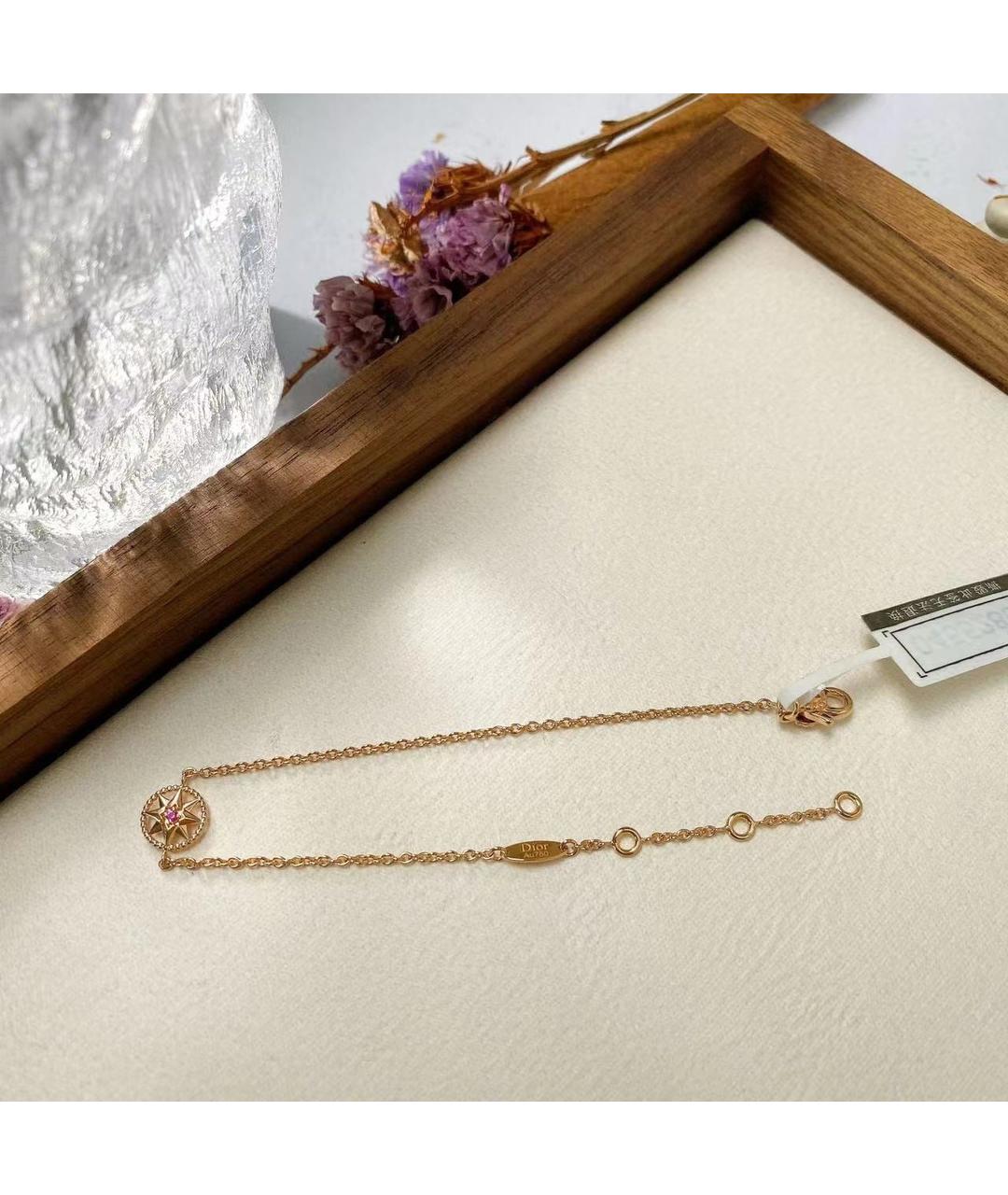 CHRISTIAN DIOR Золотой браслет из розового золота, фото 6