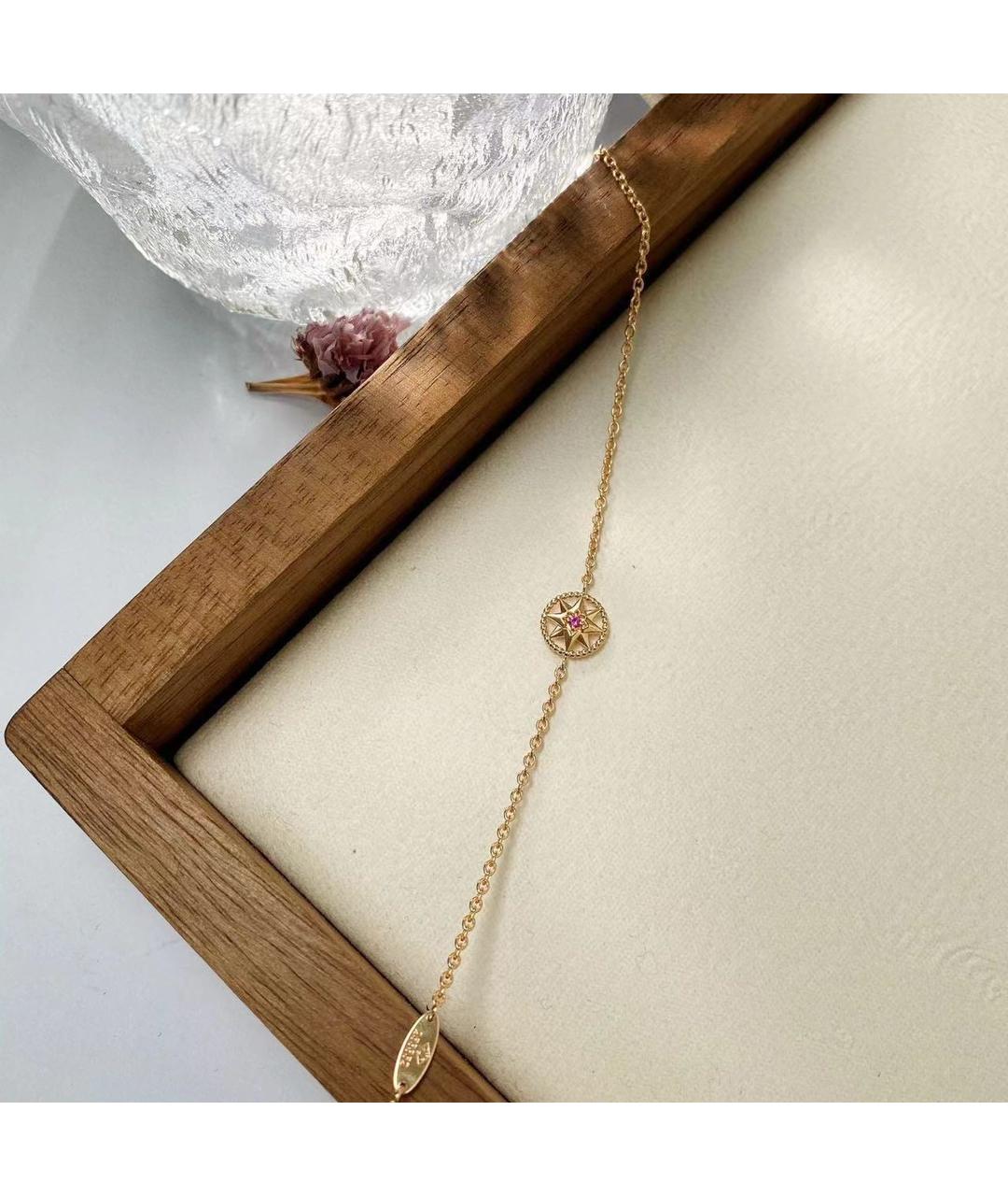 CHRISTIAN DIOR Золотой браслет из розового золота, фото 5