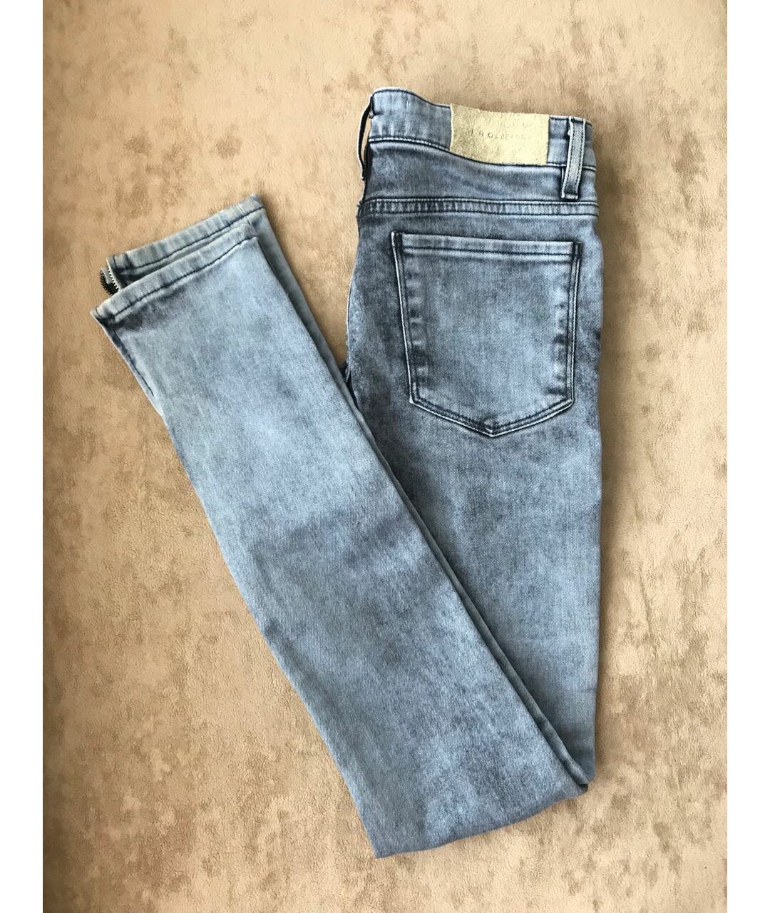 IRO Хлопко-эластановые джинсы слим, фото 8