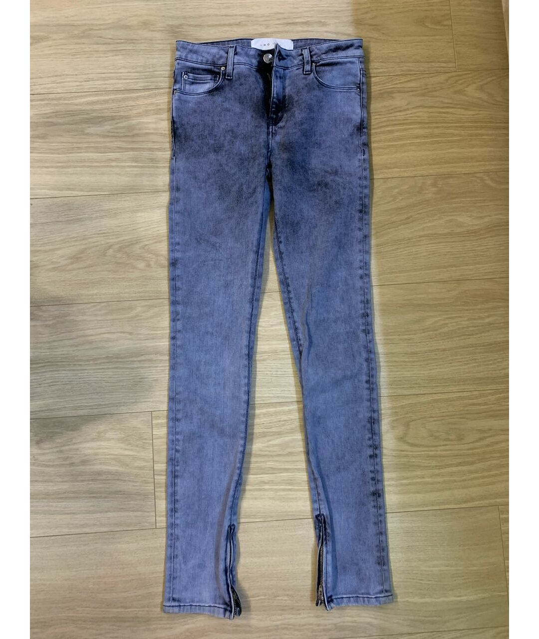 IRO Хлопко-эластановые джинсы слим, фото 7