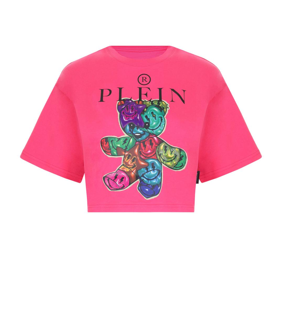 PHILIPP PLEIN Розовая футболка, фото 1