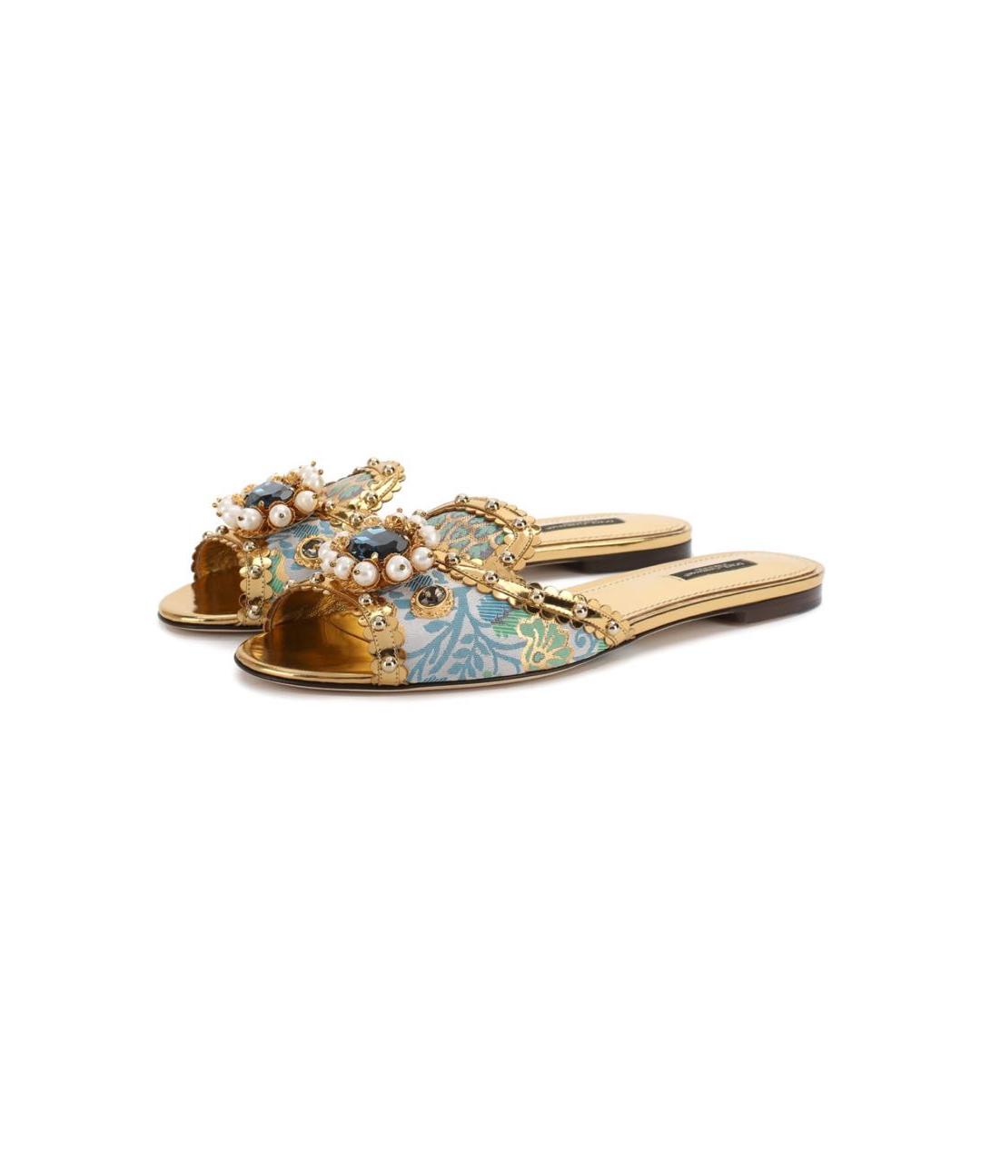 DOLCE&GABBANA Шлепанцы, фото 7