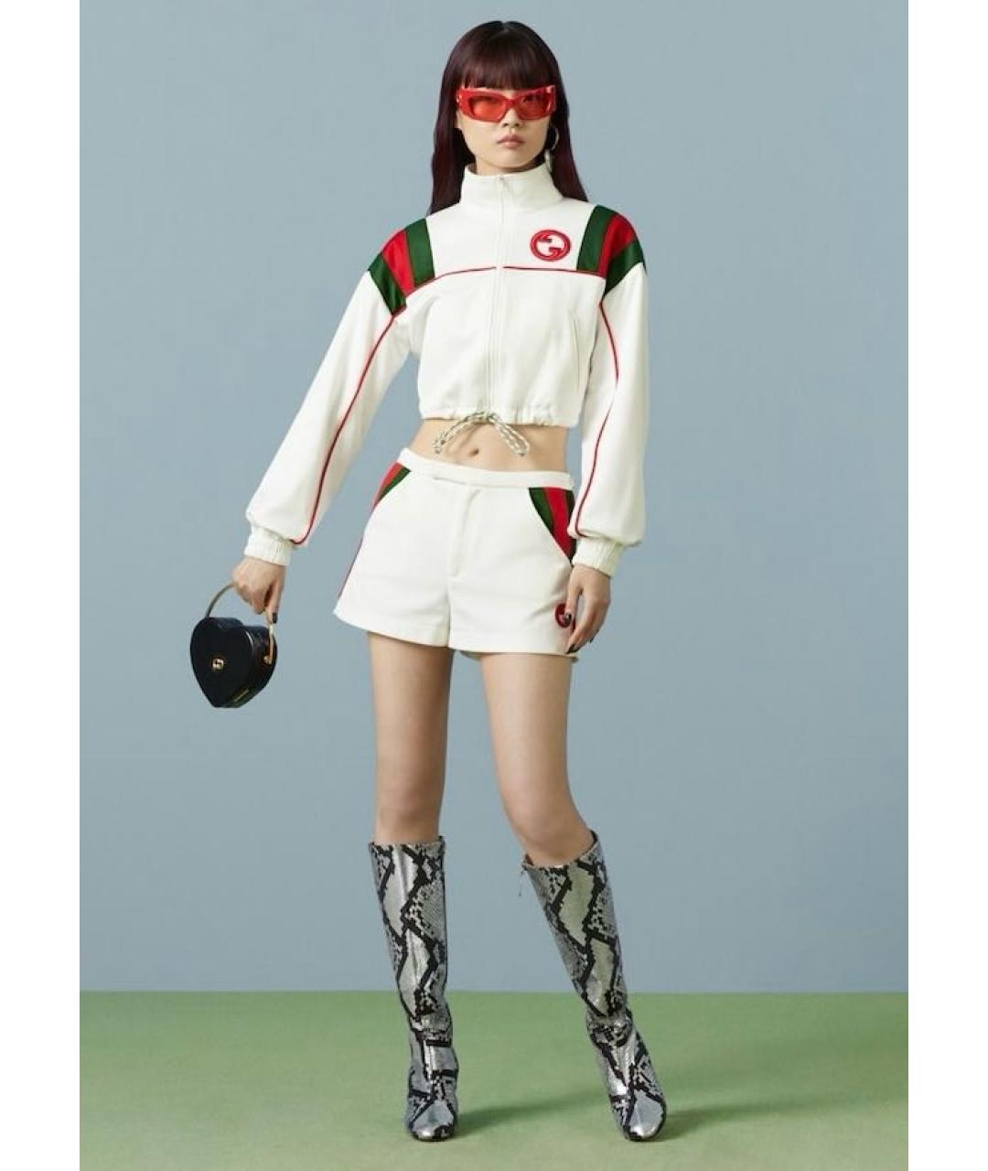 GUCCI Белые шорты, фото 5