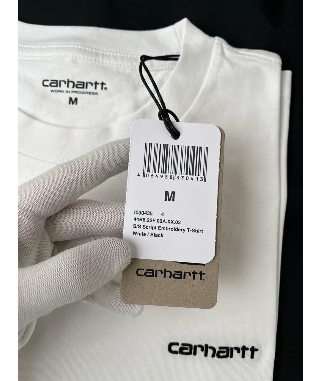 CARHARTT WIP Белая футболка, фото 4
