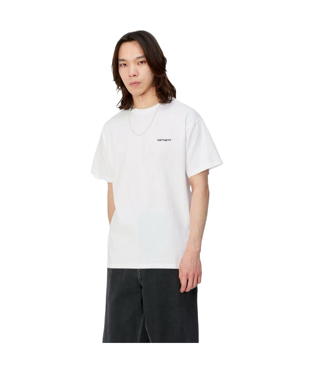 CARHARTT WIP Белая футболка, фото 2