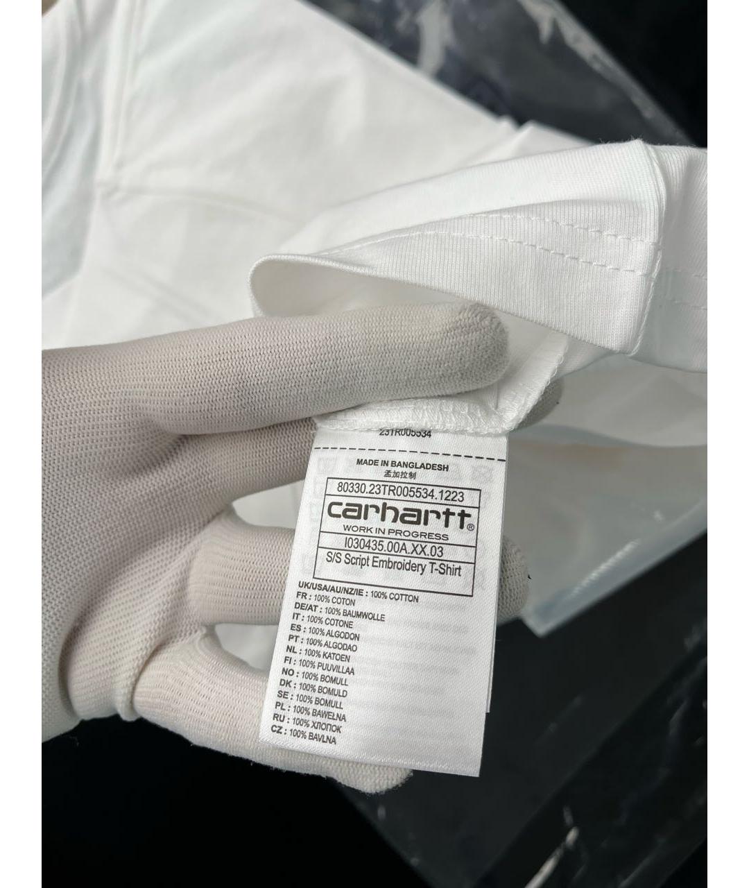 CARHARTT WIP Белая футболка, фото 7