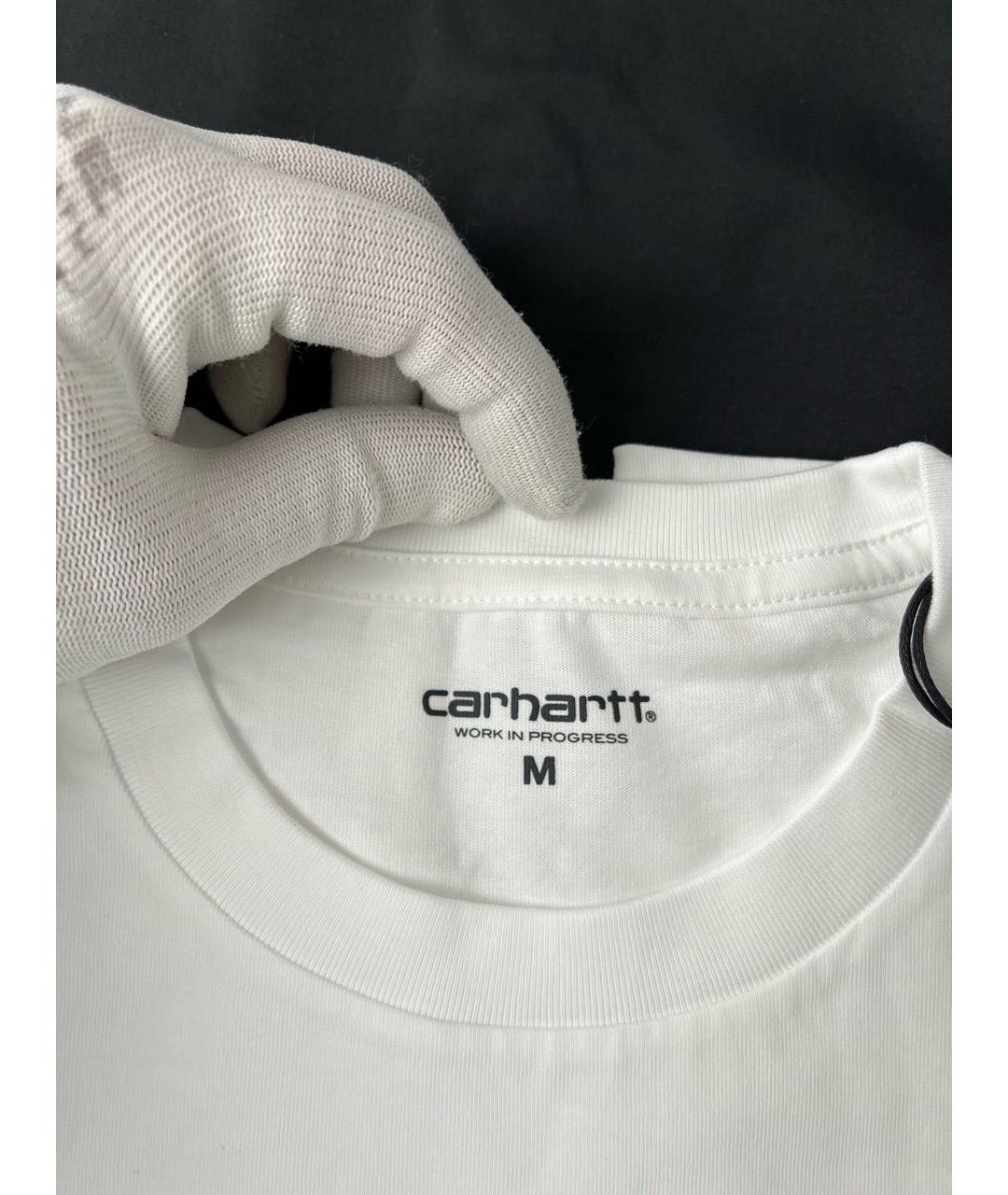 CARHARTT WIP Белая футболка, фото 5