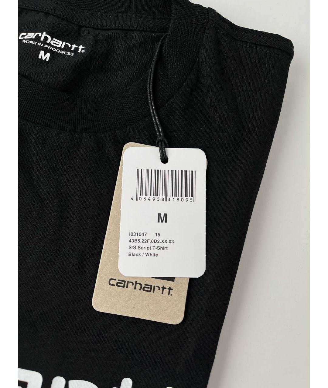 CARHARTT WIP Черная футболка, фото 4