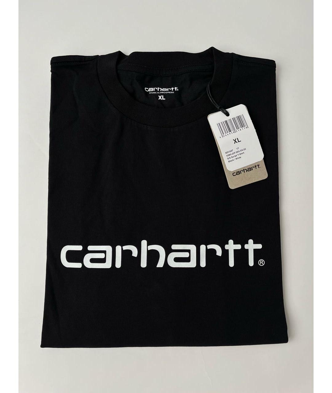 CARHARTT WIP Черная футболка, фото 3