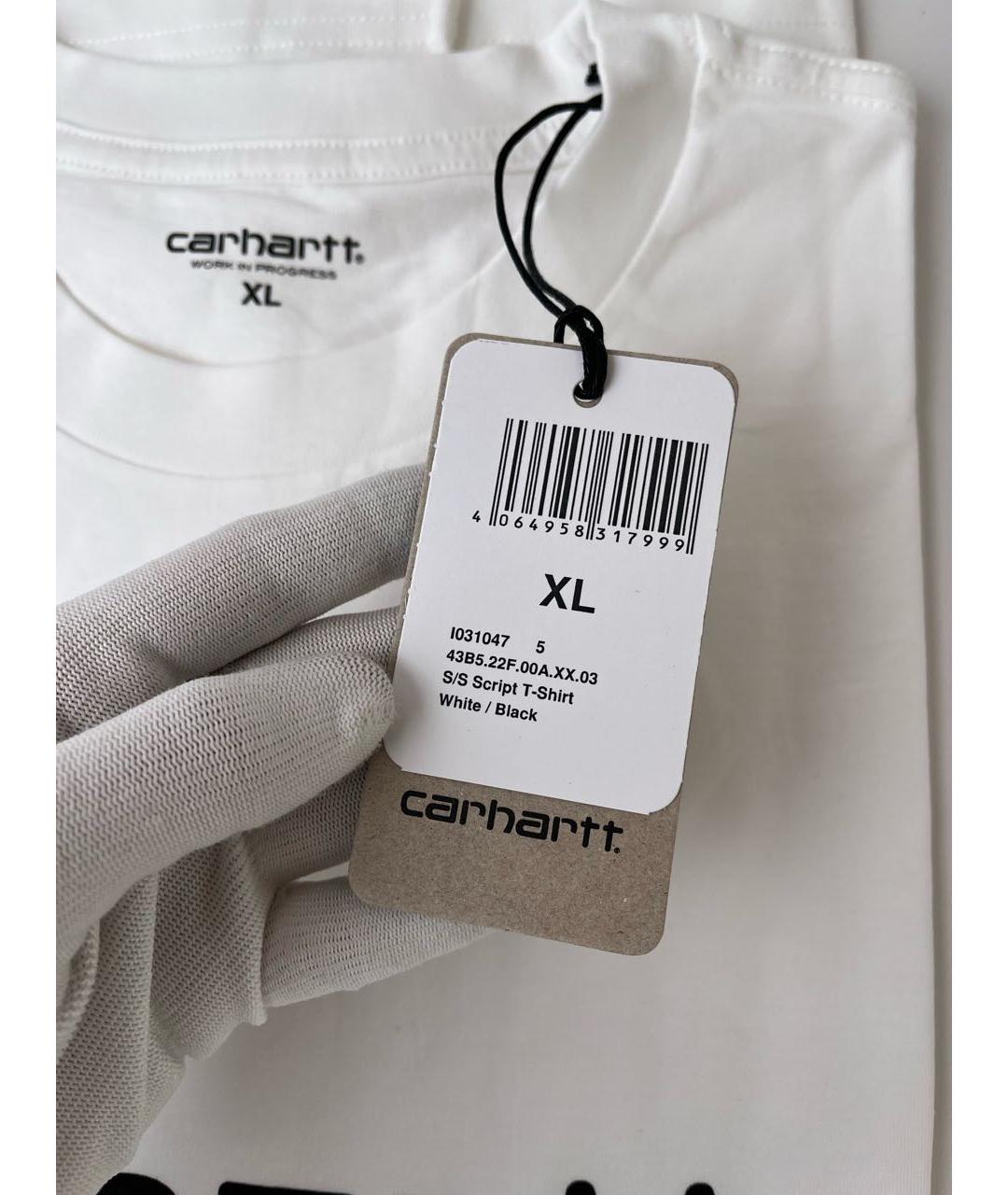CARHARTT WIP Белая футболка, фото 4