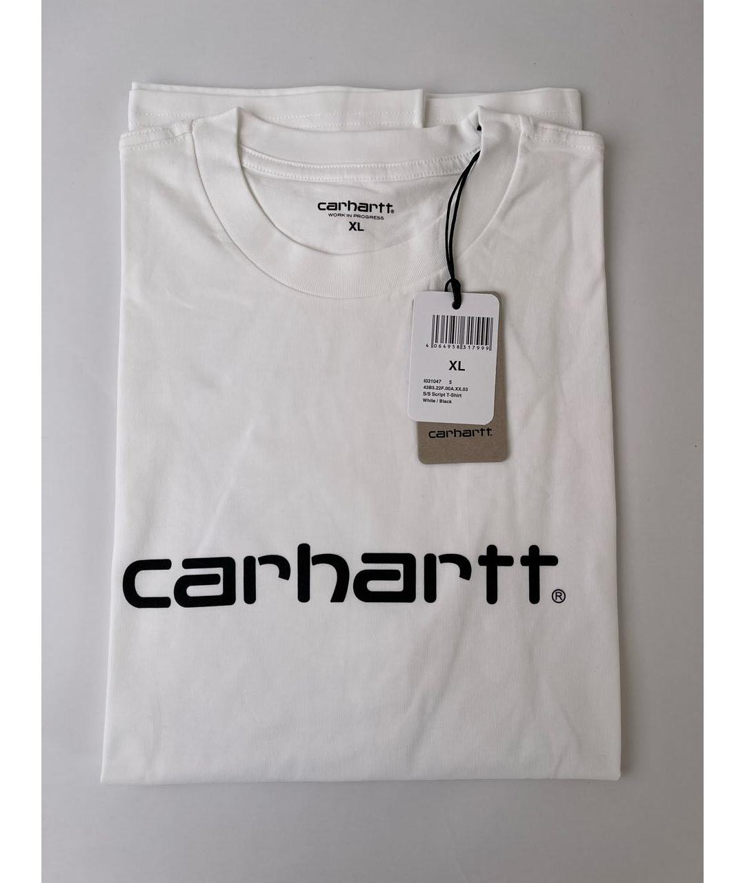 CARHARTT WIP Белая футболка, фото 3
