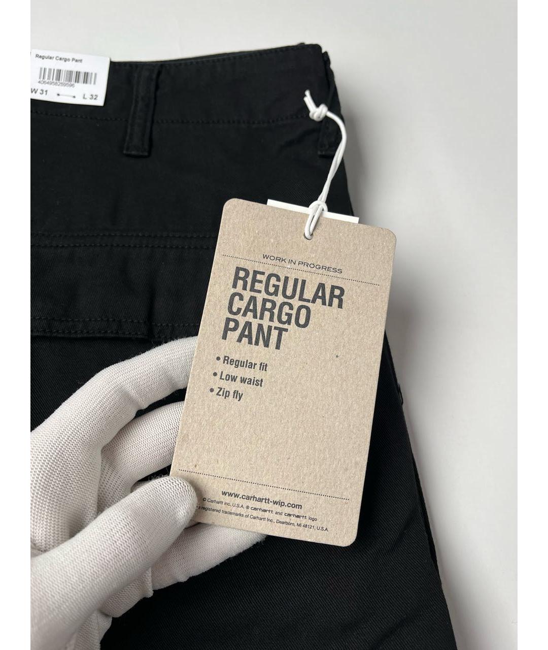 CARHARTT WIP Черные повседневные брюки, фото 4