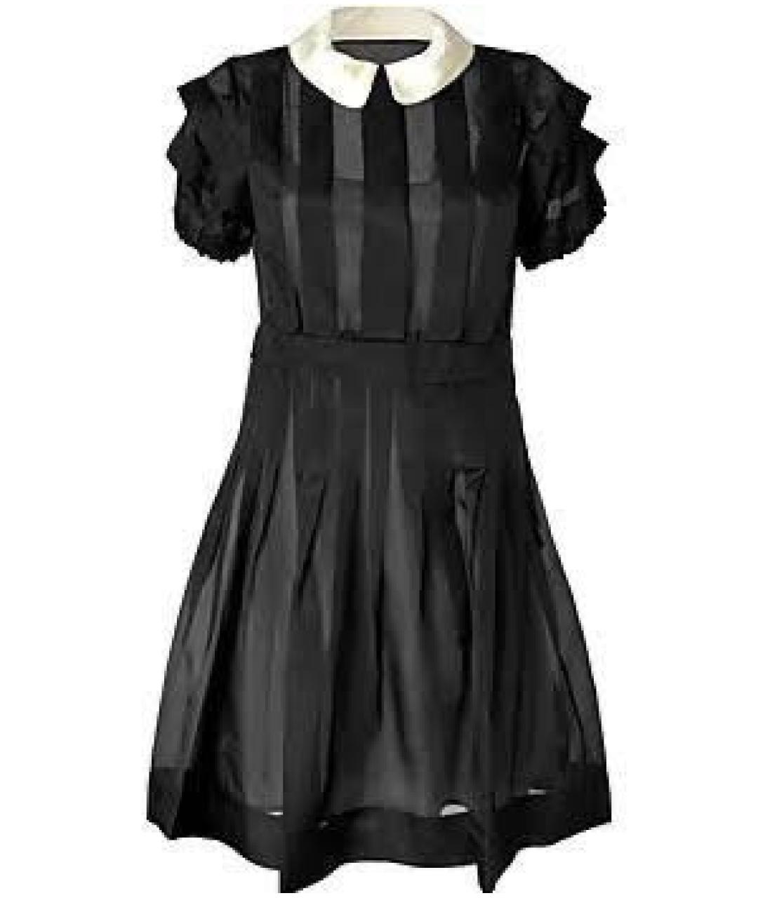 MARC BY MARC JACOBS Черное шелковое платье, фото 1