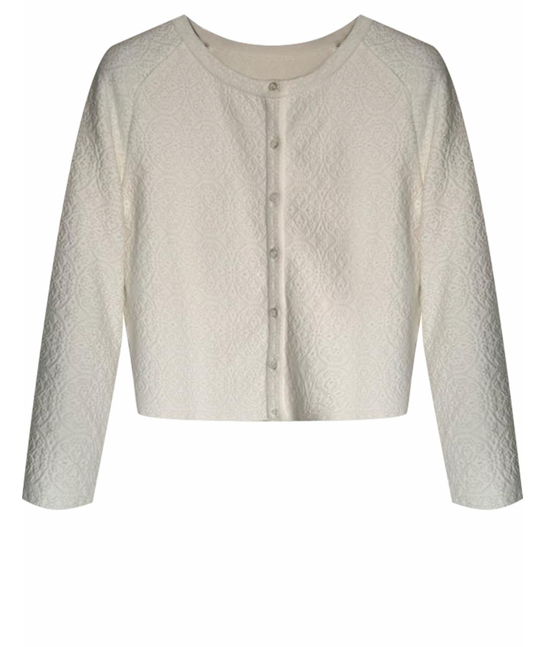 ALAIA Белый вискозный жакет/пиджак, фото 1