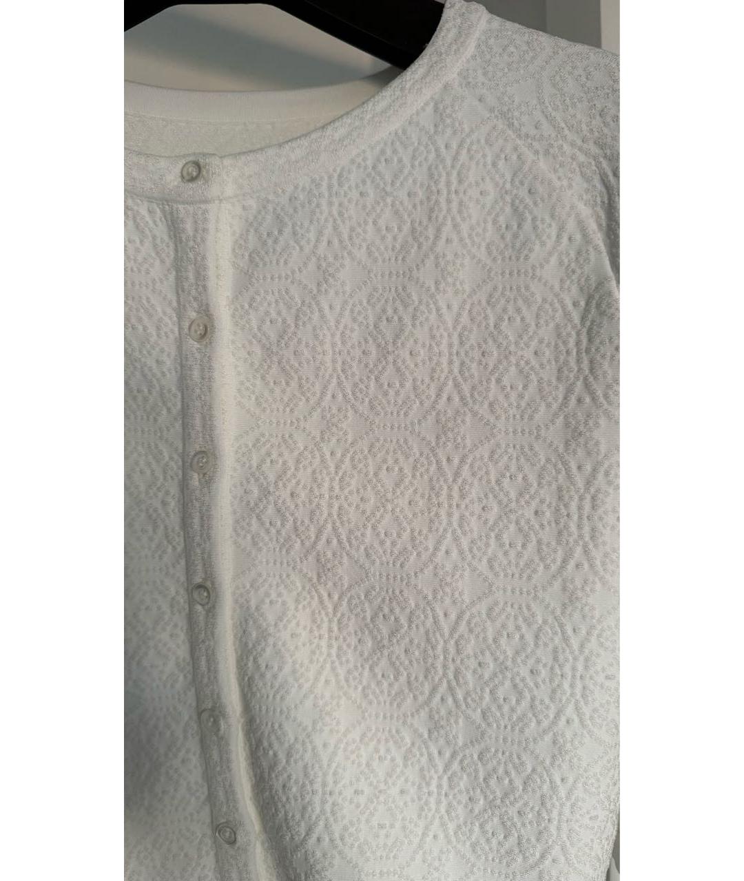 ALAIA Белый вискозный жакет/пиджак, фото 4