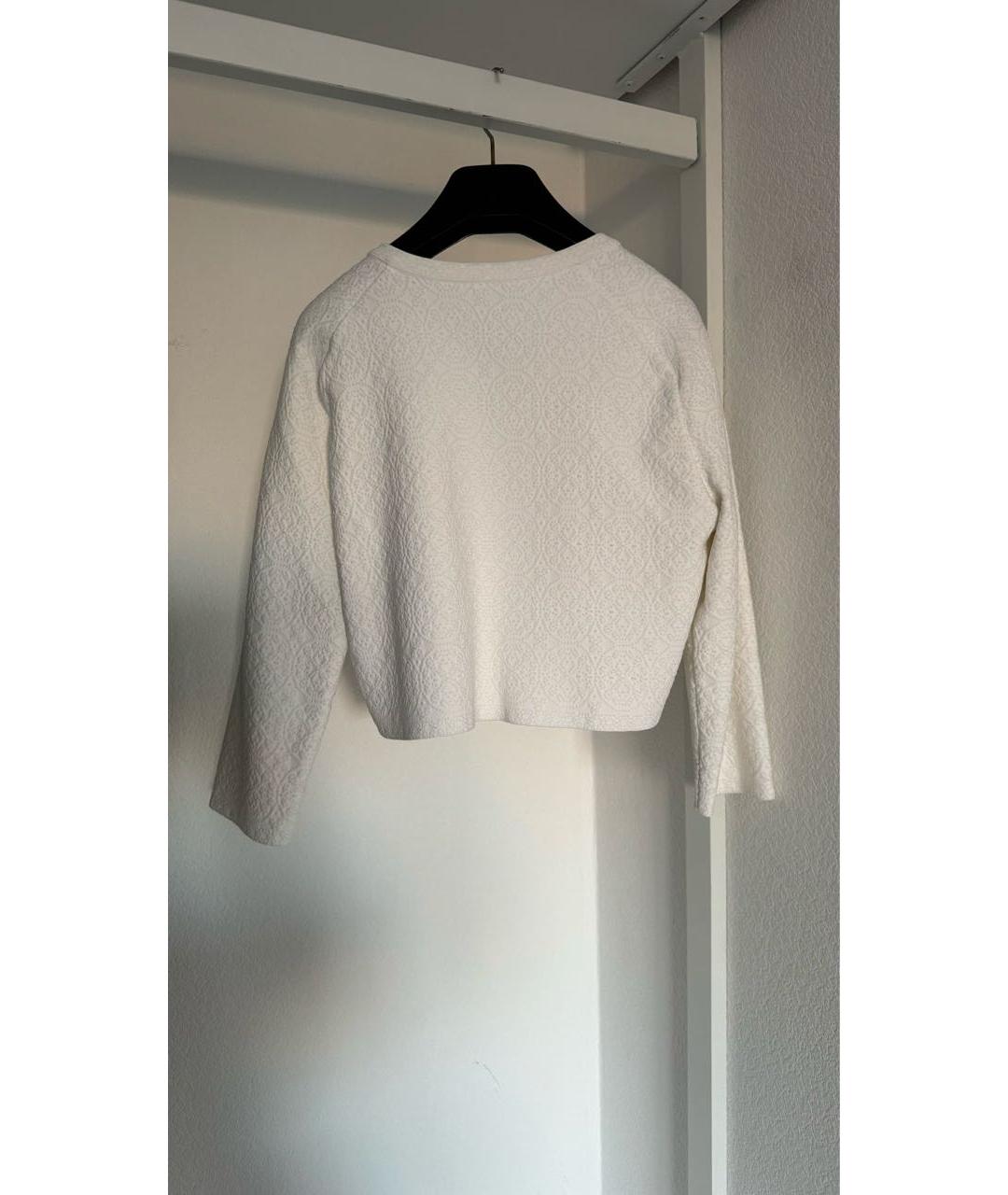 ALAIA Белый вискозный жакет/пиджак, фото 2