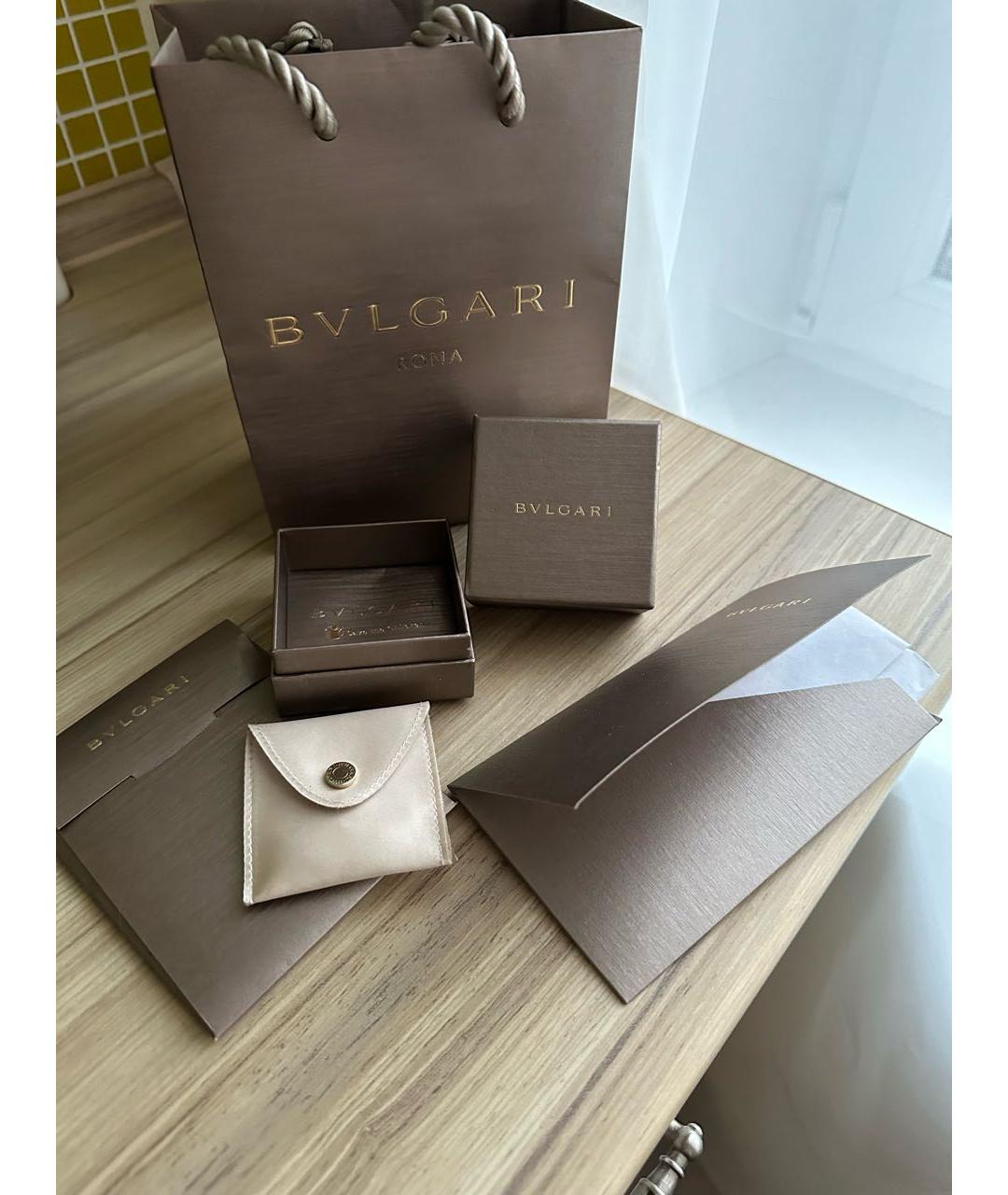 BVLGARI Черное серебряное кольцо, фото 6