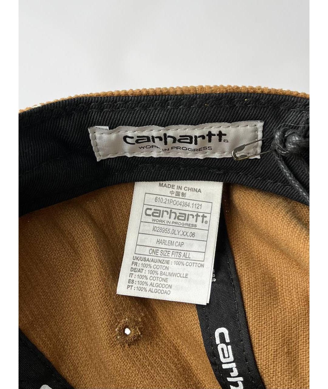 CARHARTT WIP Коричневая кепка/бейсболка, фото 6