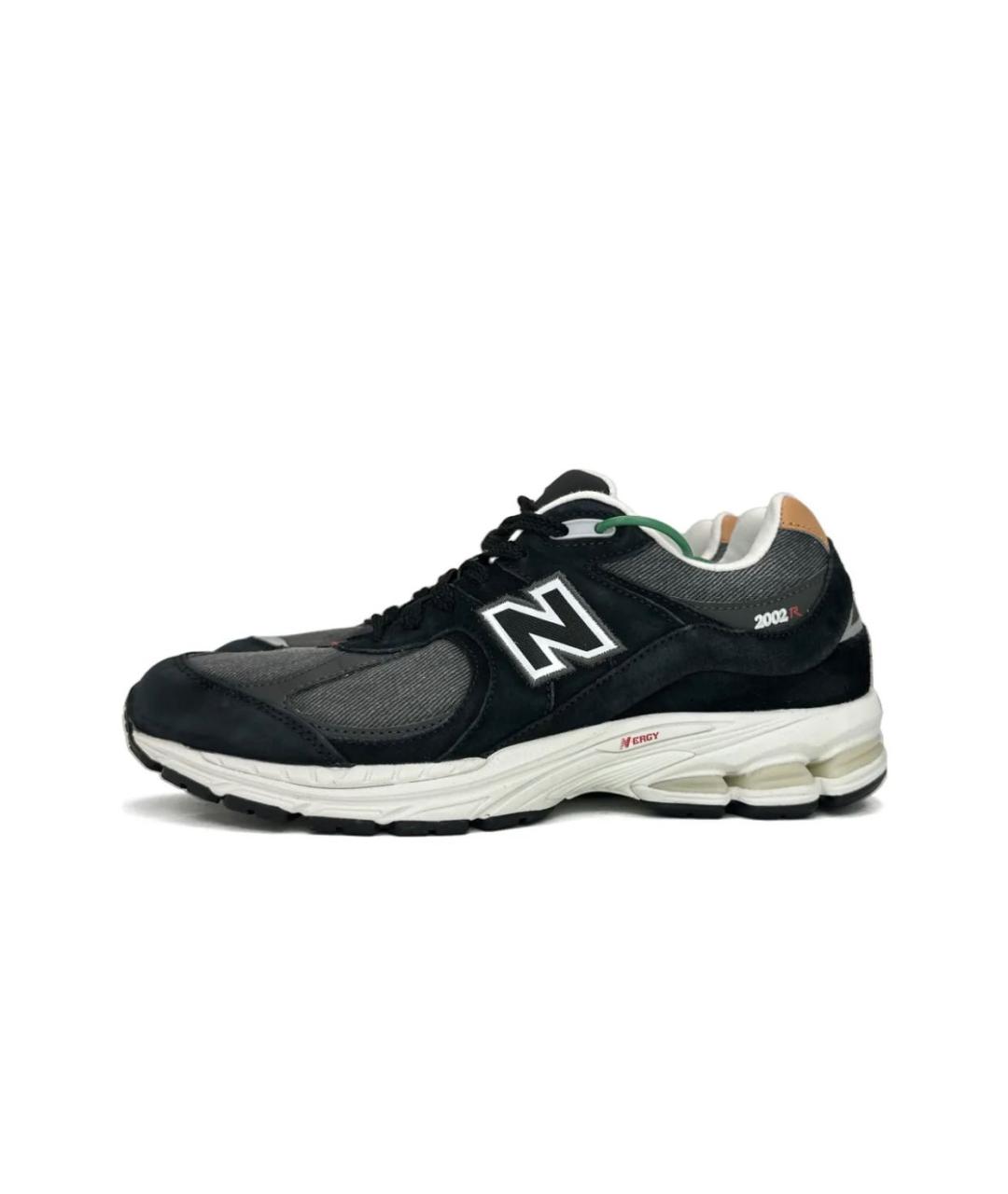 NEW BALANCE Темно-синие замшевые низкие кроссовки / кеды, фото 2