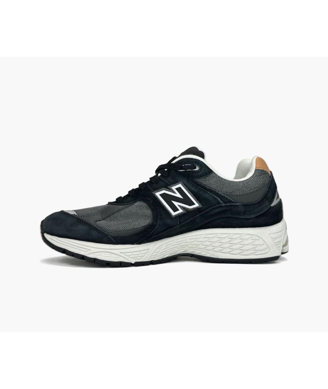 NEW BALANCE Темно-синие замшевые низкие кроссовки / кеды, фото 4