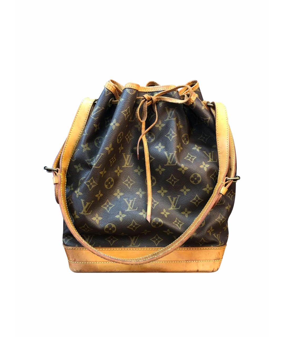 LOUIS VUITTON PRE-OWNED Коричневая сумка через плечо, фото 1