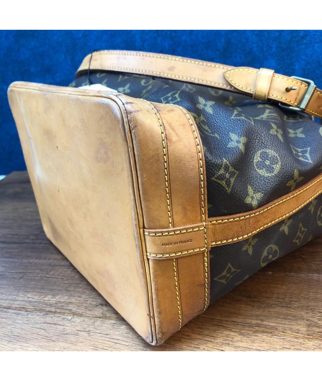 LOUIS VUITTON PRE-OWNED Коричневая сумка через плечо, фото 5